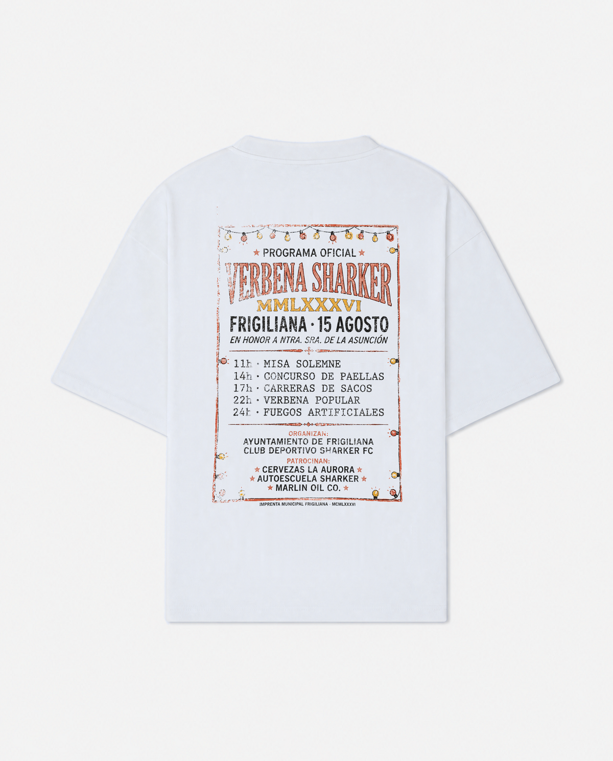 Camiseta verbena sharker