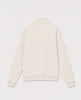 Sudadera Half zip BASIC BEIGE