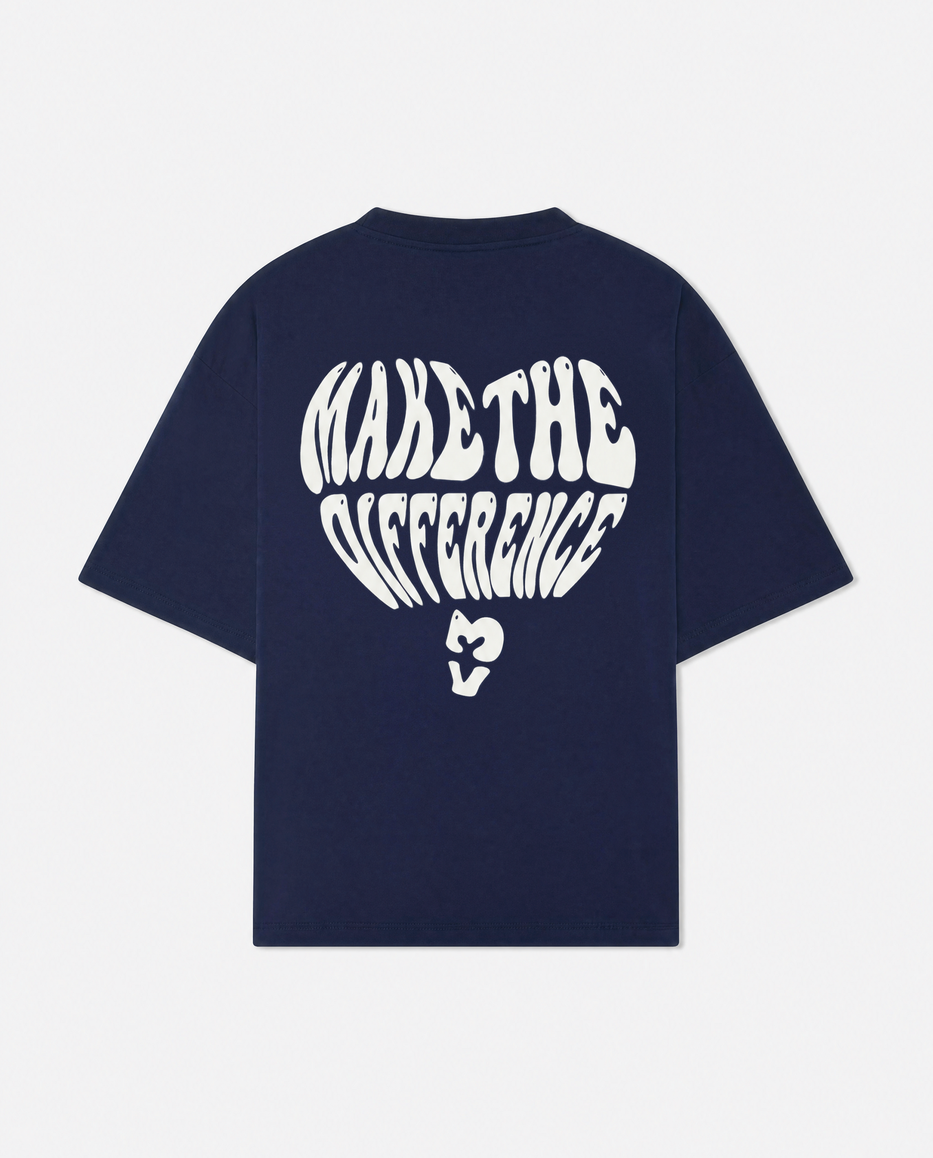 Camiseta Make the difference azul
