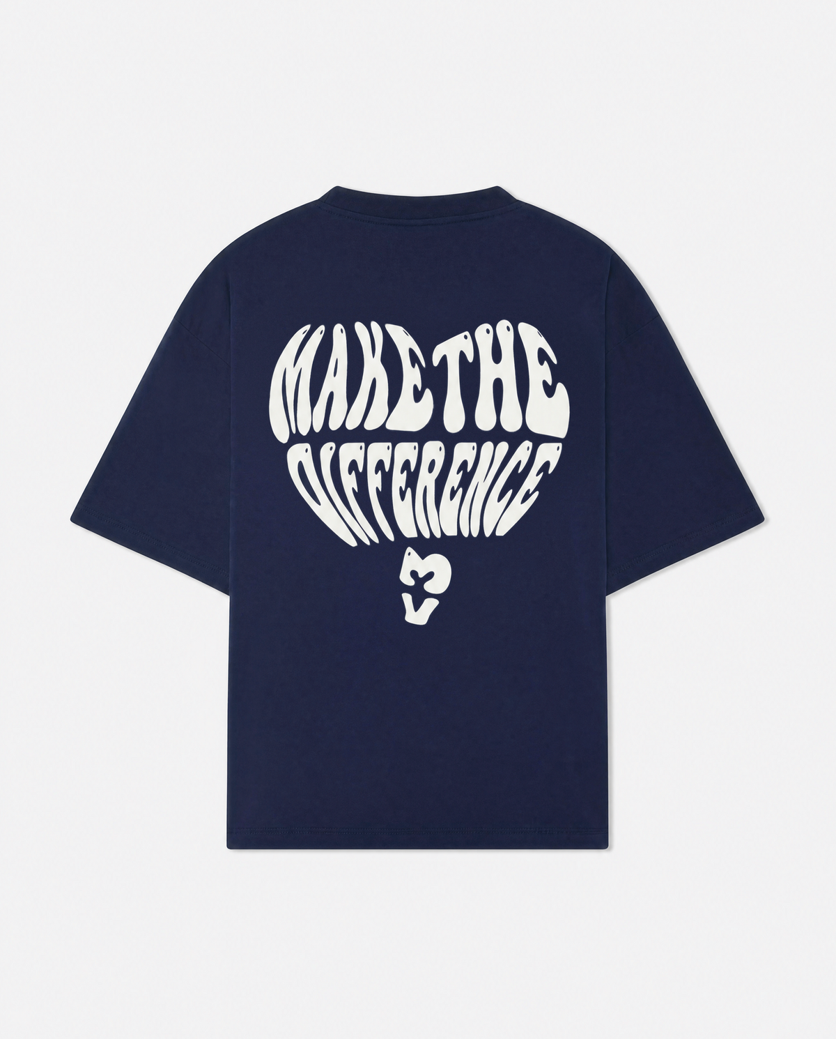 Camiseta Make the difference azul