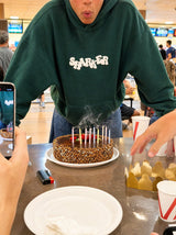 Hoodie Make the Difference Verde