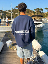 Sudadera Sharker club azul