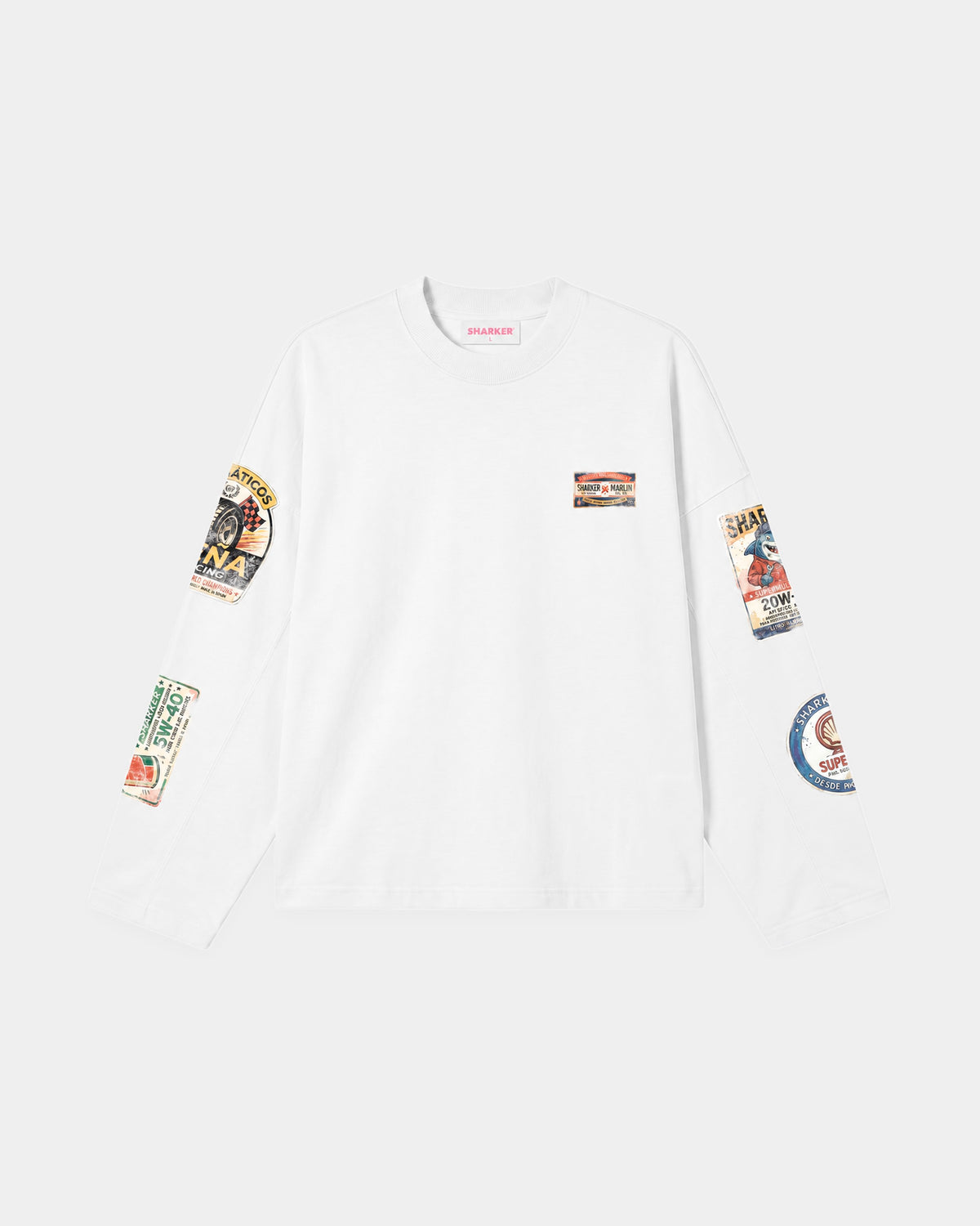 Camiseta manga larga Gasolinera Marlin Oil