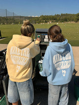 Hoodie Make the Difference azul bebe