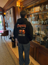hoodie cherrie negro