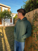 Hoodie Embroy Verde