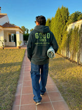 Hoodie Good vives Verde