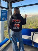 hoodie cherrie negro