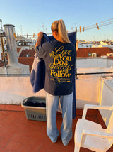 Camiseta follow AZUL