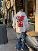 Hoodie Lips Gris