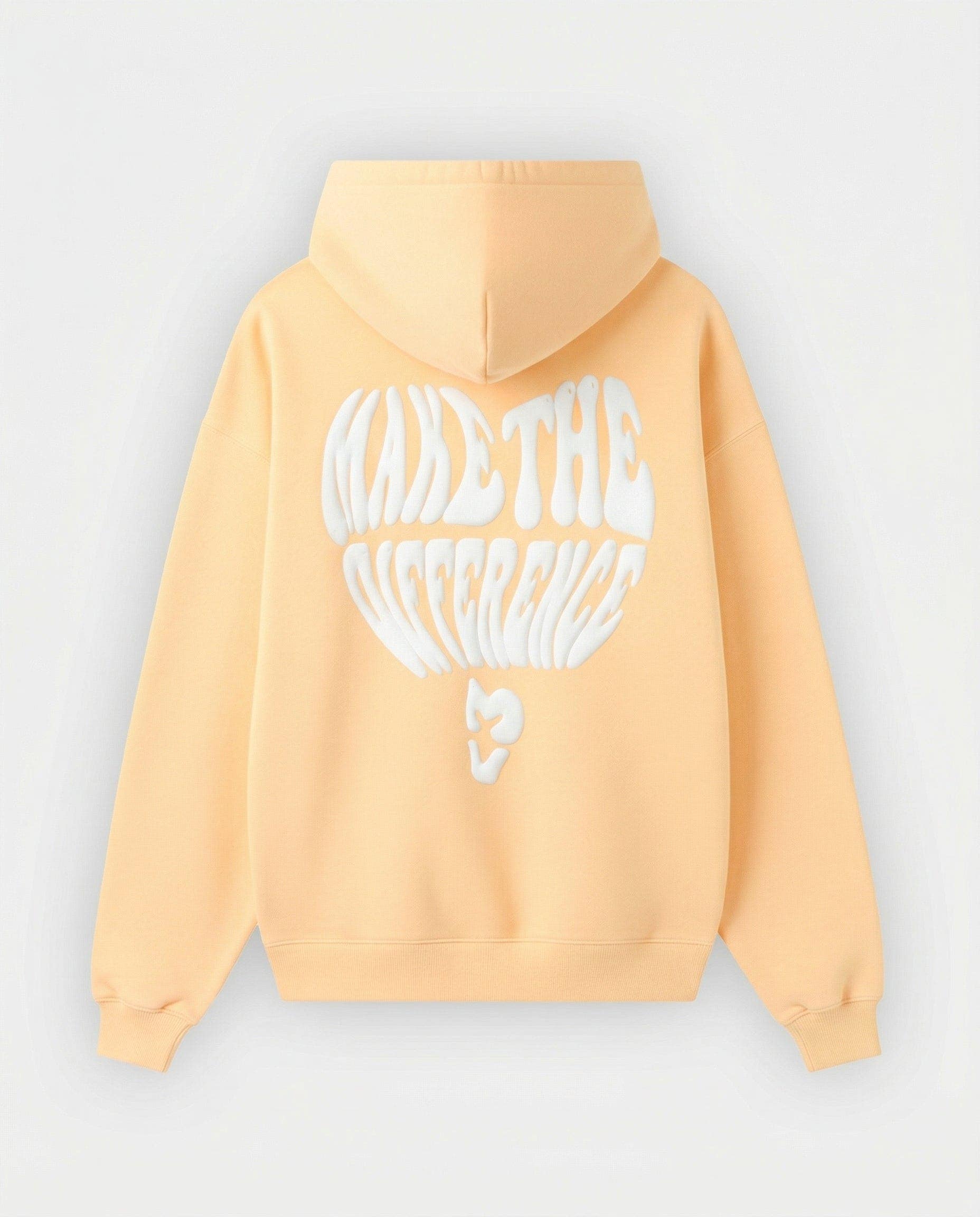 Hoodie Make the Difference Amarilla