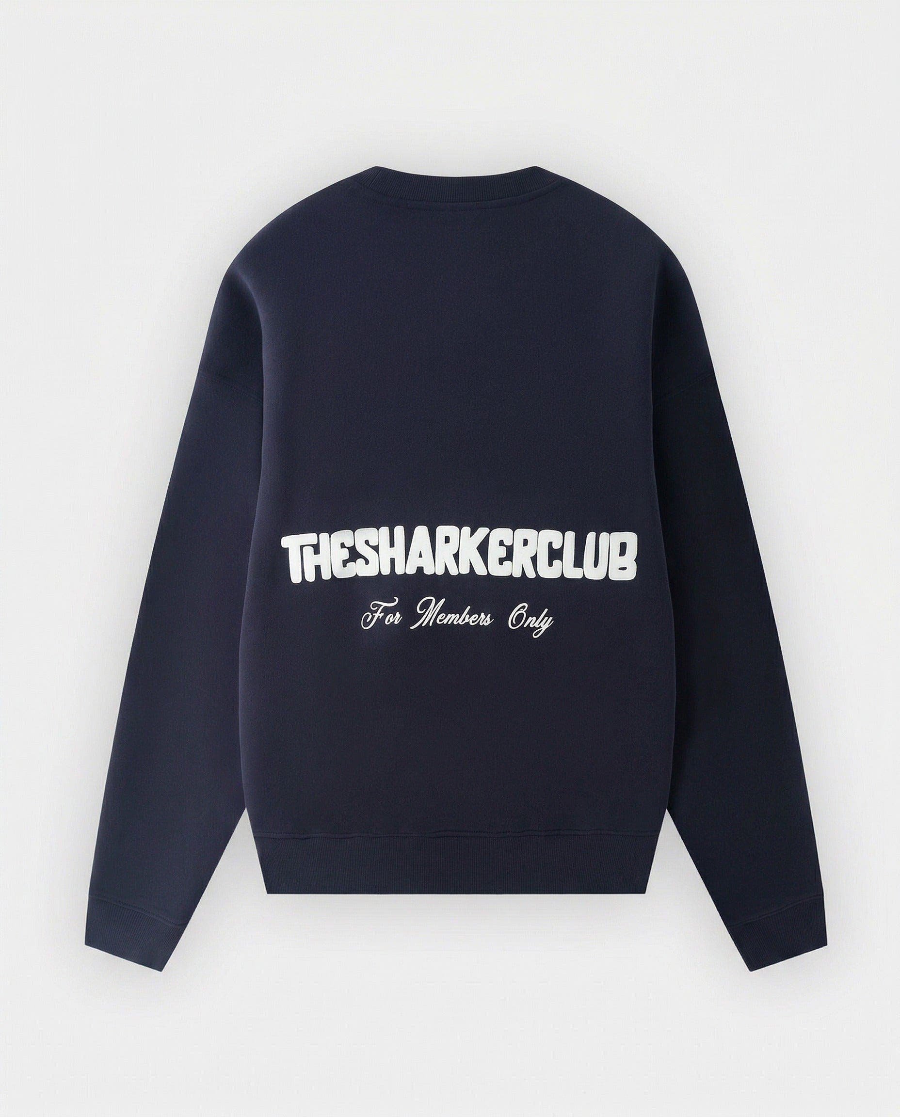 Sudadera Sharker club azul