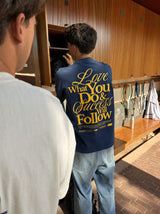 Camiseta follow AZUL