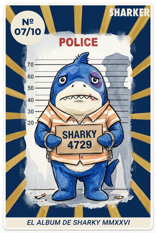Cromo de Sharky