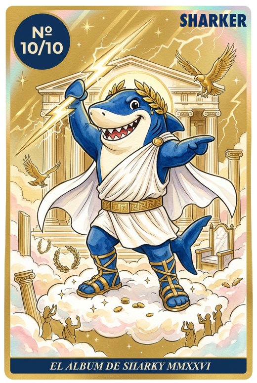 Cromo Sharky divino